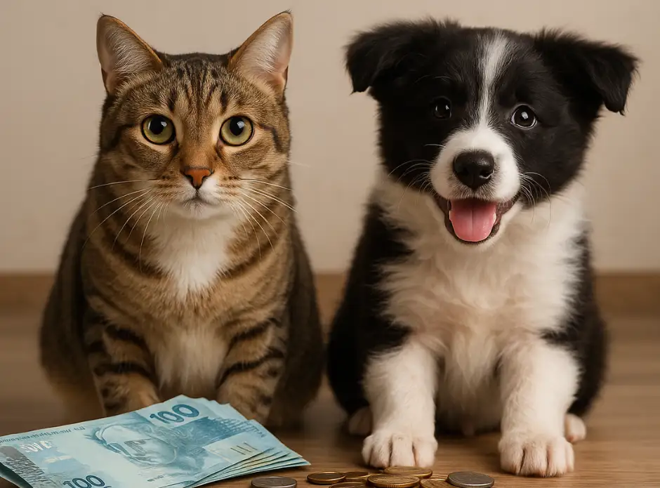 calculadora gastos com pet