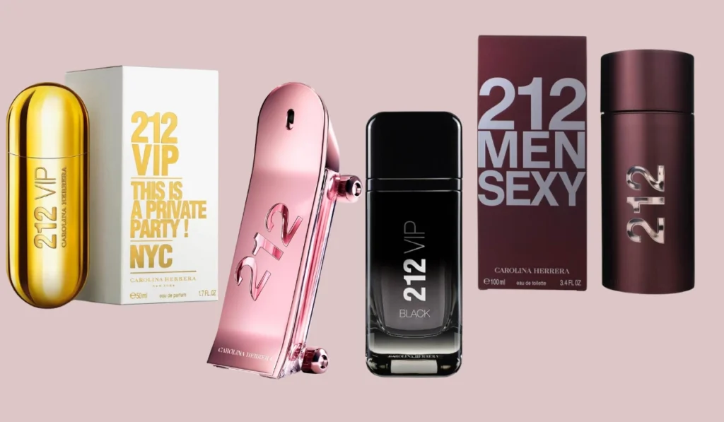 Os melhores 212 perfumes para homem e mulher